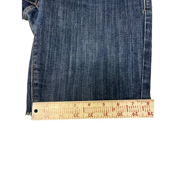 Old Navy The‎ Diva Size 6 Long Denim Bermuda Style Shorts - Picture 4 of 7